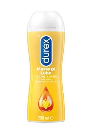 Lubrikační gel Durex 2 v 1 Ylang Ylang 200 ml
