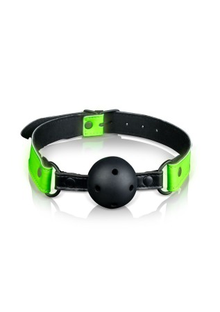 Ouch! Glow in the Dark Breathable Ball Gag