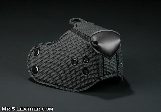 Mr. S Leather Neoprene K9 Muzzle Black