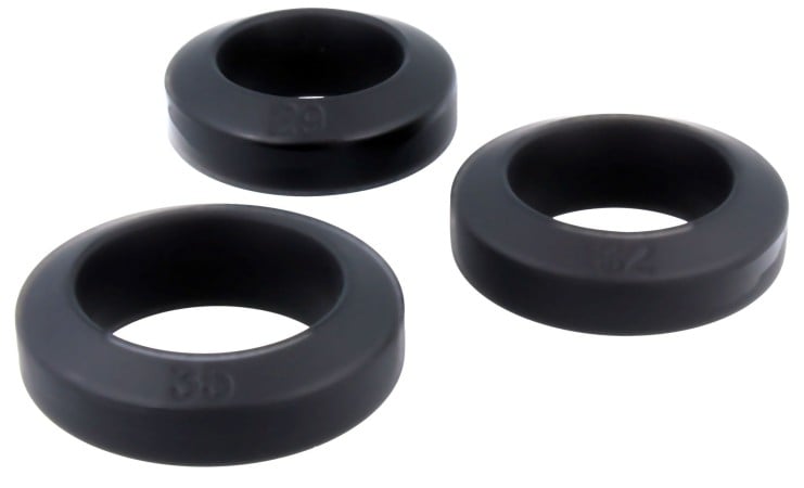 Titus Silicone Series Stackers Cock & Ball Rings 3 Pack