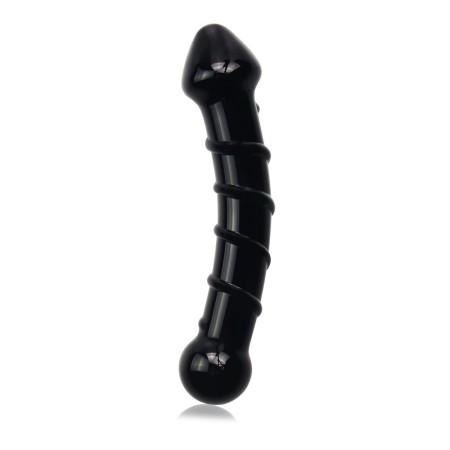 Sklenené dildo Lovetoy Glass Romance GS05BK