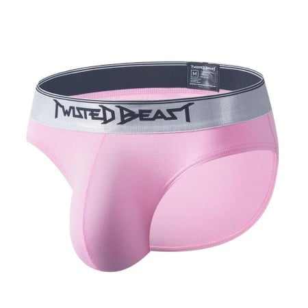 Twisted Beast Y2K Brief Pink