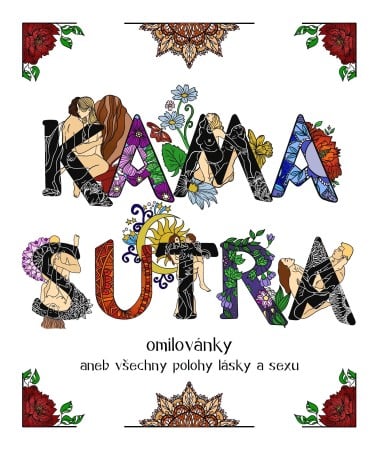 Omalovánky pro dospělé Kama Sutra Omilovánky