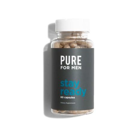 Pure for Men Stay Ready 60 Fiber Capsules