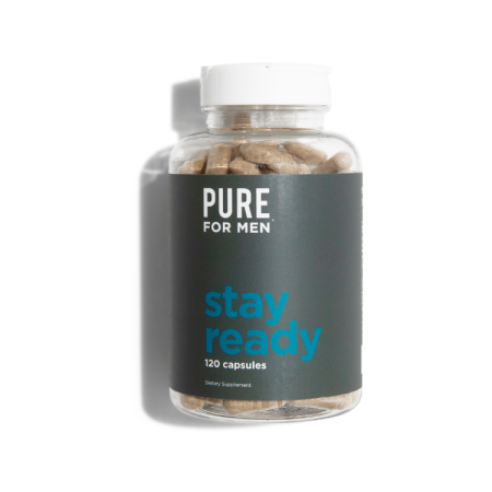 Pure for Men Stay Ready 120 Fiber Capsules