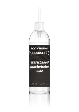 Lubrikačný gél Main Squeeze Waterbased Masturbator Lube 100 ml