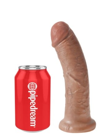 King Cock 8″ Tan Realistic Dildo