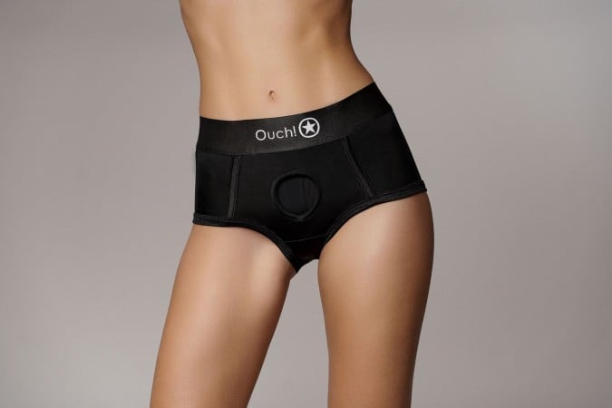 Ouch! Vibrating Strap-on Brief