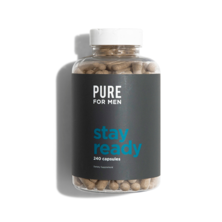 Pure for Men Stay Ready 240 Fiber Capsules