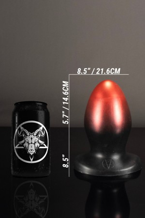 Twisted Beast Ted Butt Plug Demon Blood (Ombre) Large