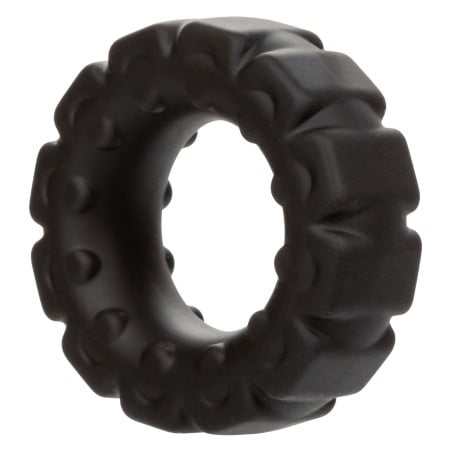 Erekční kroužek CalExotics Alpha Liquid Silicone Prolong Tread Ring