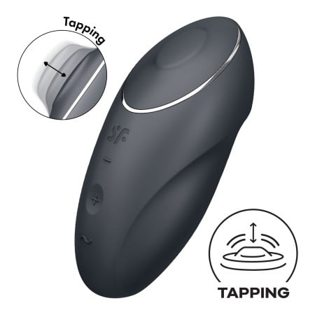 Satisfyer Tap & Climax 1 Lay-on Vibrator