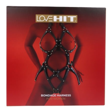 Dámsky postroj Virgite Love Hit Bondage Body Harness Mod. 2