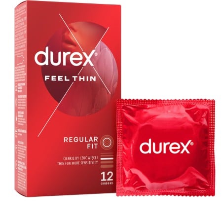 Kondomy Durex Feel Thin 12 ks