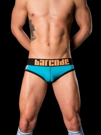 Barcode Berlin Brief Dyami NeonBlue-Black-Orange