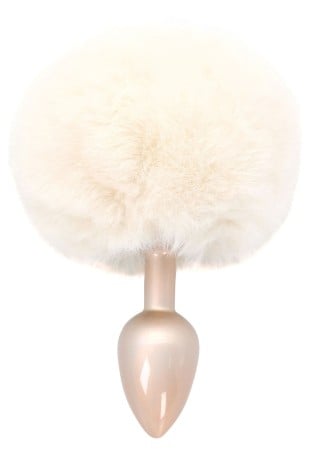 Anální kolík s ocasem ToyJoy Happiness Enchanting Bunnytail
