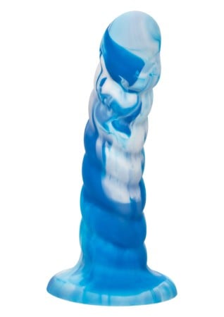 Silikonové dildo CalExotics Twisted Ribbed Probe