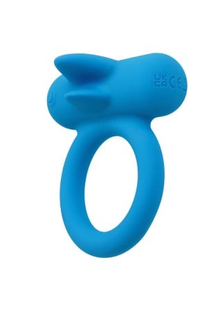 Vibrační erekční kroužek CalExotics Silicone Rechargeable Double Trouble