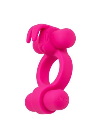 Vibrační erekční kroužek CalExotics Silicone Rechargeable Rockin Rabbit