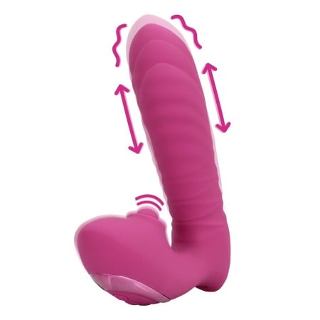 Přirážecí vibrátor Loveline Thrusting and Tappping