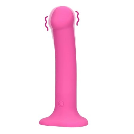Vibračné dildo Loveline Non-Phallic Medium