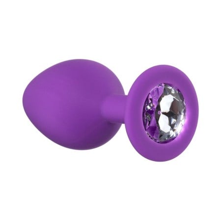 Lola Games Cutie Medium Anal Plug Purple-Silver