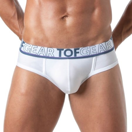 Slipy TOF Paris Champion Brief bílé