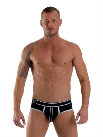 Slipy Mister B URBAN Bronx Brief černé