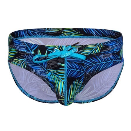 Sukrew Torrent Swim Brief Tropical Lime