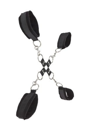 Ouch! Velcro Hand And Leg Cuffs