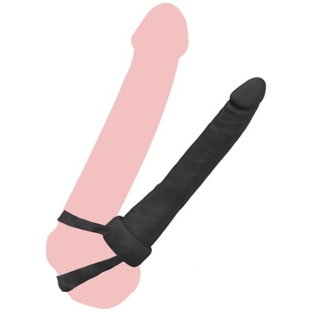 Návlek na penis Hidden Desire Double Trouble Anal Penetrator