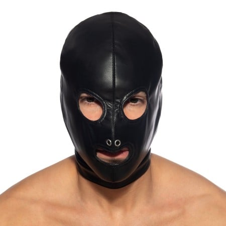 Kukla AD Fetish ADF213 Vegan Leather Fetish Mask čierna