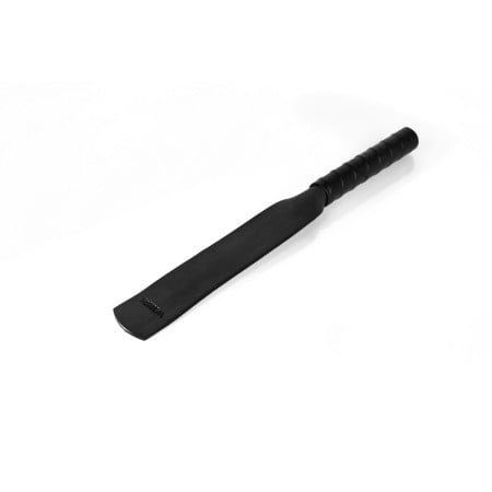 Kožená plácačka Whips Primal Bond Round Paddle černá