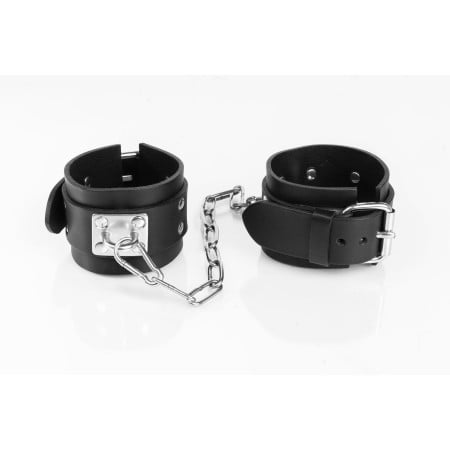 Whips Primal Bond Classic Cuffs Large Black