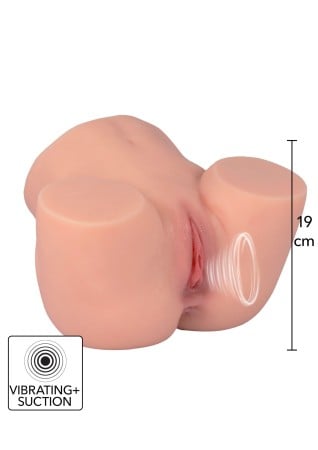 Vibrační a sací torzo Hidden Desire Bangers Juicy Sucking Pussy