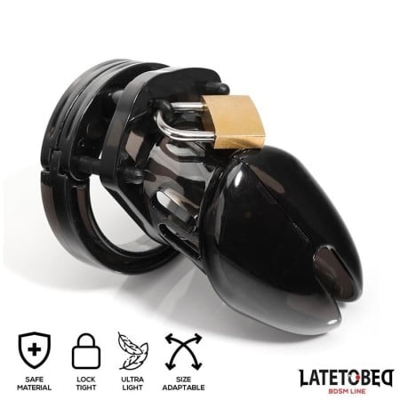 Latetobed Chastity Cage Short