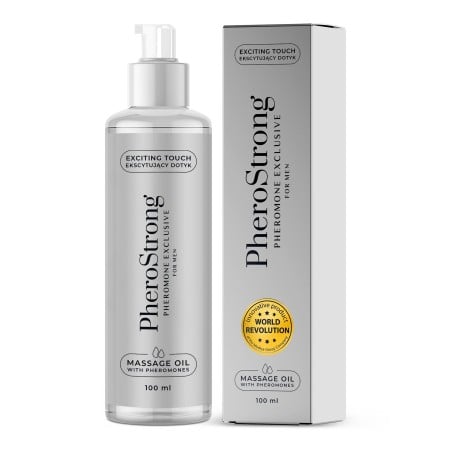 Masážny olej PheroStrong Exclusive for Men 100 ml