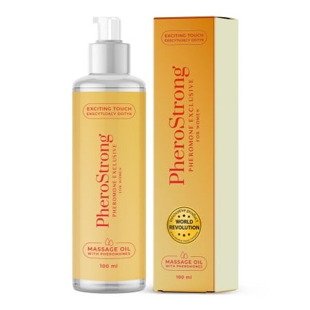 Masážny olej PheroStrong Exclusive for Women 100 ml
