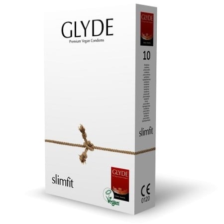 Kondómy Glyde Slimfit 10 ks