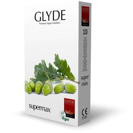 Kondómy Glyde Supermax 10 ks