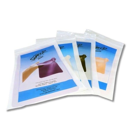 Glyde Oral Dams Mixed 4 pcs