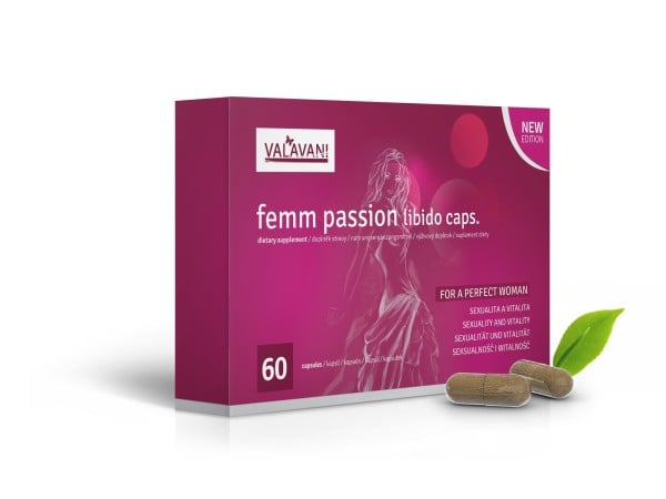 Femm Passion Libido Caps. 60 kapslí
