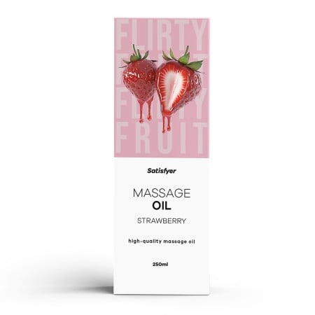 Masážní olej Satisfyer Strawberry 250 ml