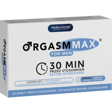 Orgasm Max For Men 2 Capsules