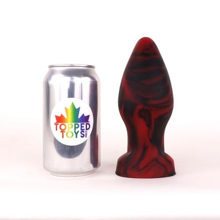 Topped Toys Tail Raiser Butt Plug 75 Forge Red