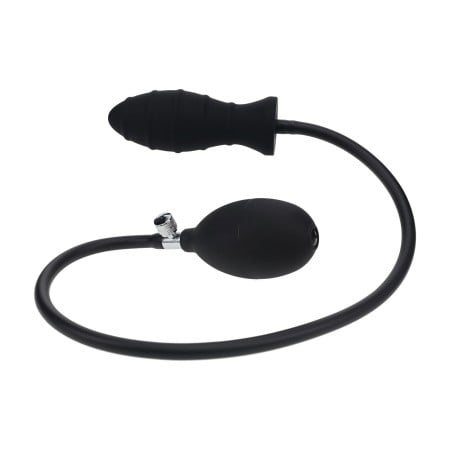 Levelz Ribbed Inflatable Anal Plug