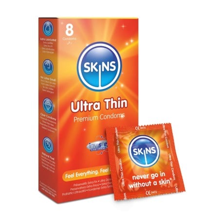 Skins Ultra Thin Condoms 8 Pack