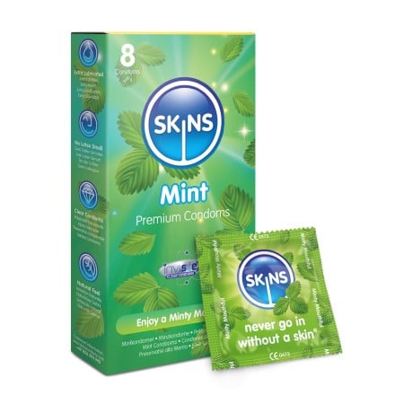 Kondomy Skins Mint 8 ks