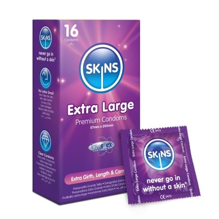 Skins Extra Large Condoms 16 Pack