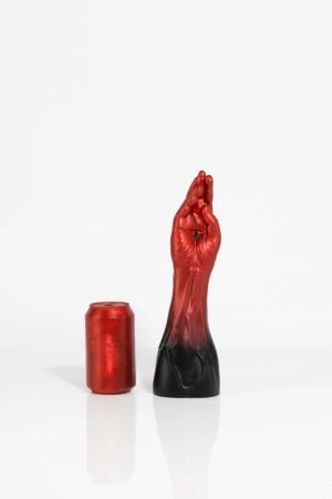 Dildo Twisted Beast Hand of God Demon Blood (Ombre) střední